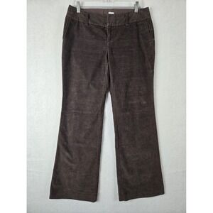 Gap Stretch Womens Corduroy Pants Size 6 Brown